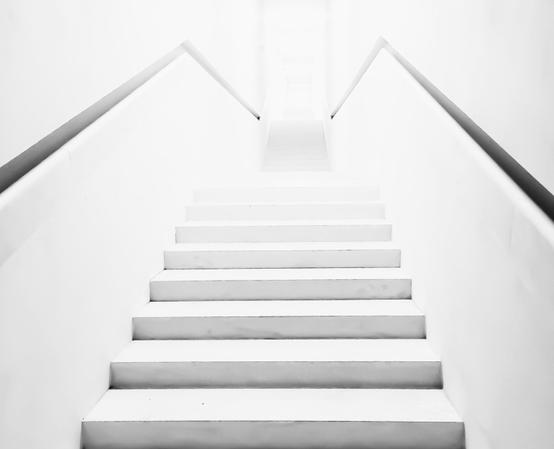 WHite Staircase
